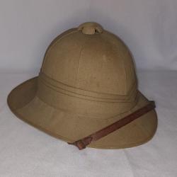 Casque colonial Anglais WOLSELEY GB 39/45 WW2