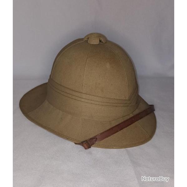 Casque colonial Anglais WOLSELEY GB 39/45 WW2