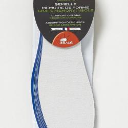 Semelle Rouchette MEMOIRE DE FORME BI DENSITE