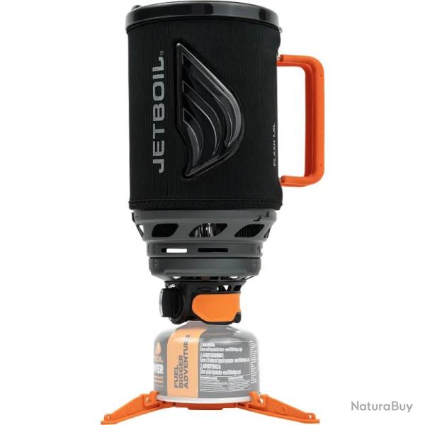 R�chaud et popote Jetboil Flash 1,8L noir carbone