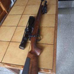 Sabatti hunter classic 222 rem lunette hawke 2.5-10x50 neuve