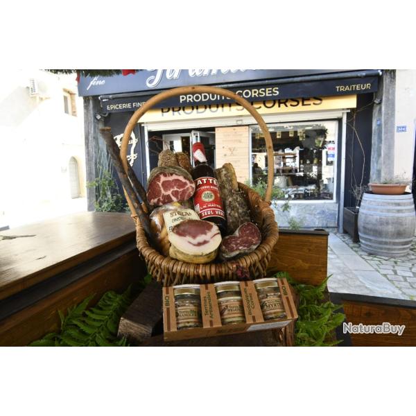 Panier ap�ritif corse: spuntinu 4/6 personnes