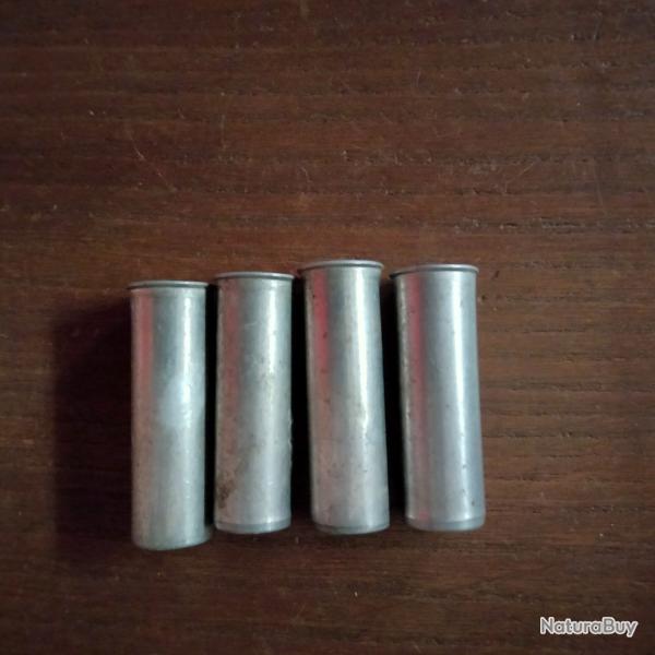 Lot de 4 Cartouches � �tuis m�talliques