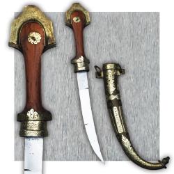 RARE & SUPERBE SABRE COURT KANDJAR / KHANDJAR / KINJAL / JAMBYA / KOUMIA XIX ORIGINAL