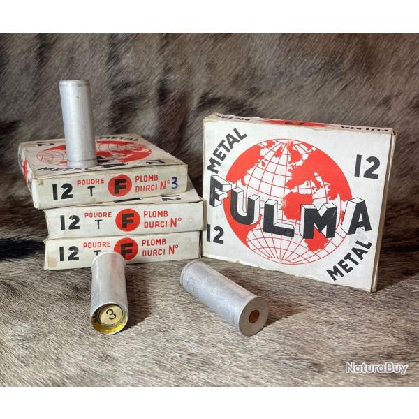 Lot De 4 Bo�tes Fulma De 10 Cartouches Cal12 - 1� sans prix de r�serve