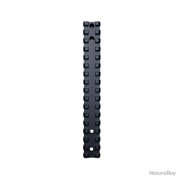 Rail picatinny AUDERE aluminium pour remington 700 action longue 0moa