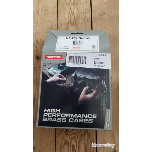 Douilles 6.5-284 Norma - bte 50 pcs