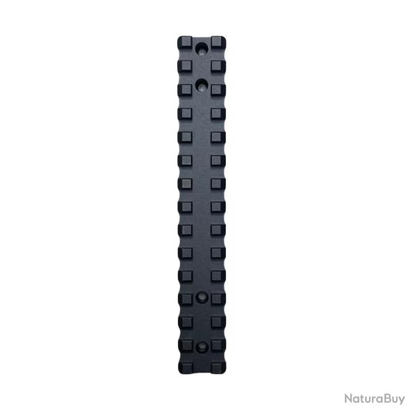 Rail picatinny AUDERE aluminium pour remington 700 action courte 30moa