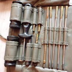 Trousse d'entretien, &eacute;couvillons, graisse, baguette, ...arme Suisse, RUBIN K31, FASS 57