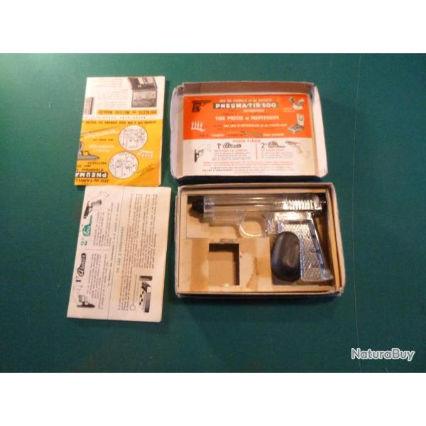 Pistolet Pneuma-tir 500 en boite d'origine