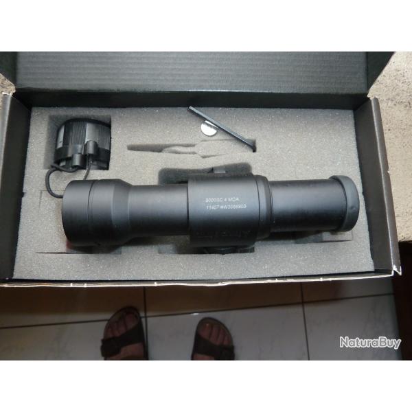 Aimpoint 9000SC 4MOA noir, tr�s peu servi!!!