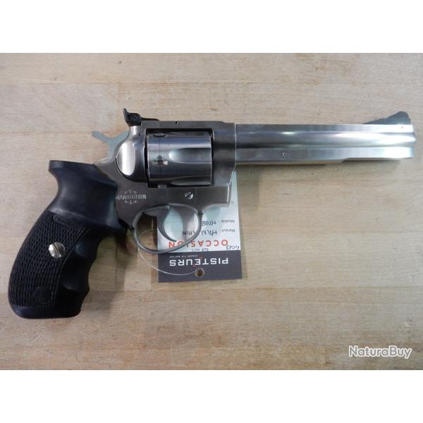 REVOLVER MANURHIN MR88 CAL 357 MAG 6" OCCASION TRES BON ETAT