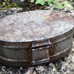 BOITE DOUBLE A GRAISSE MODELE 1886 POUR FUSIL LEBEL OU BERTHIER ww1 ww2