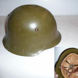 Casque militaire bulgare Mle 36 de la seconde guerre MILITARIA WW2 BULGARIE