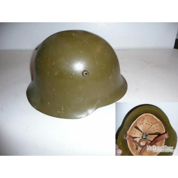 Casque militaire bulgare Mle 36 de la seconde guerre MILITARIA WW2 BULGARIE