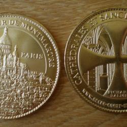 Medaille du Sacre Coeur Couleur Or par Monnaie de Paris 2014