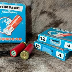 Lot De 4 Bo&icirc;tes Turaide Municar De 10 Cartouches Cal12 - 1� sans prix de r&eacute;serve