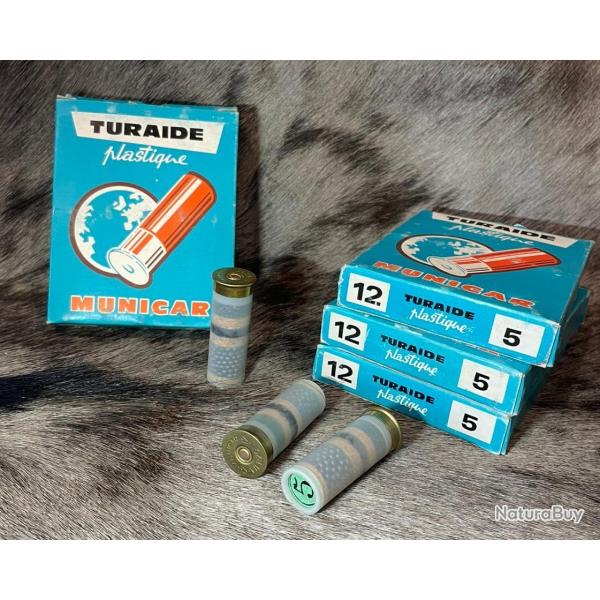 Lot De 5 Bo�tes Turaide Municar De 10 Cartouches Cal12 - 1� sans prix de r�serve