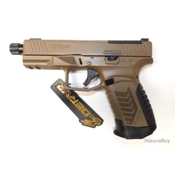 PSA DERYA DY9 FDE Cal.9x19 OR FILETE 1/2x28 CATB