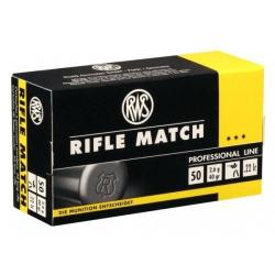 Munitions 22Lr RWS Rifle Match par 500