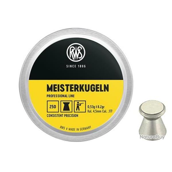 Plombs RWS Meisterkugeln Rifle diam�tre 4.50 par 5 000