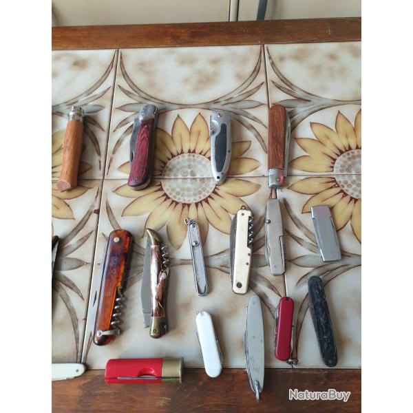 Lot de couteaux
