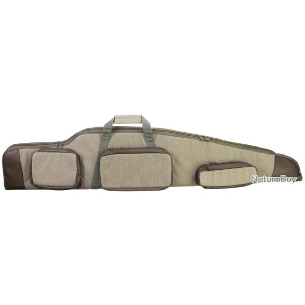 Fourreau Pour Carabine Avec Lunette Januel Canvas Vert 125 cm