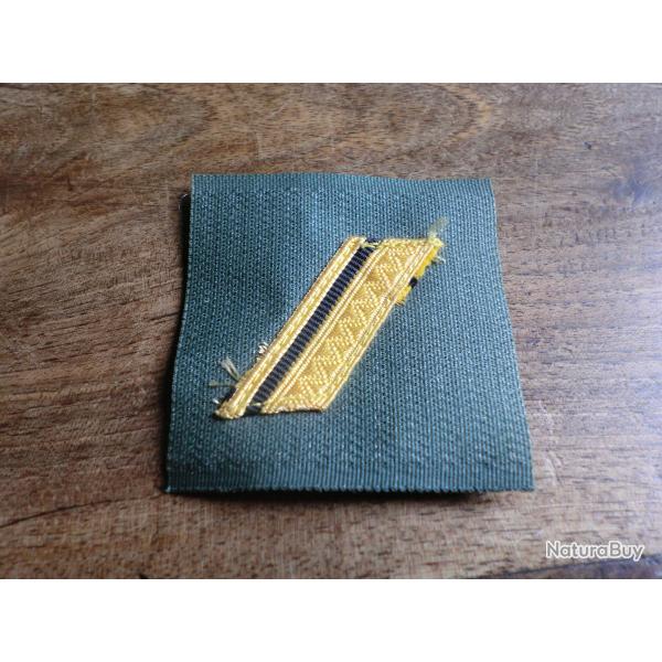 galon de poitrine velcro grade 1�re classe arme blanche