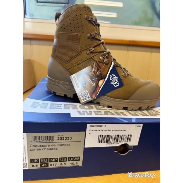 HAIX chaussure combat zones chaudes T43
