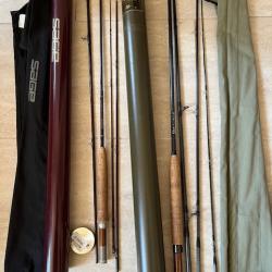 materiel canne peche &agrave; la mouche Sage et Orvis