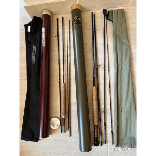 materiel canne peche � la mouche Sage et Orvis