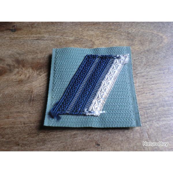 galon de poitrine velcro  grade caporal  chef  arme blind�e