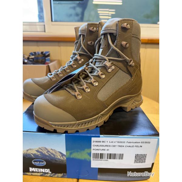 Meindl chaussure CBT trek chaud felin Taille 41