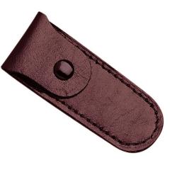 Etui pour coupe ongle bordeaux HB inox