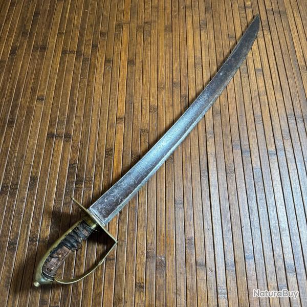 RARE SABRE D'INFANTERIE 1775 LAME MARQU� ROYAUME SARDAIGNE GRAV� DE L'AIGLE DE LA MAISON DE SAVOIE
