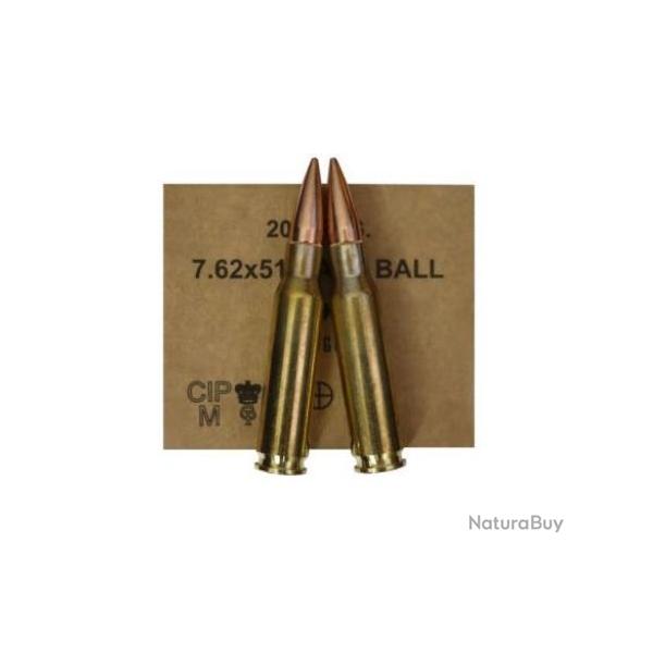 200 Munitions GGG .308 Win 147 gr FMJ