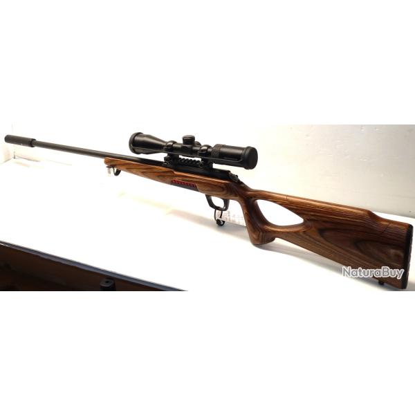 PACK PROMO WINCHESTER MODELE XPERT THUMBHOLE - CAL 22LR + LUNETTE 3-9X40+ MDS  - 10 COUPS