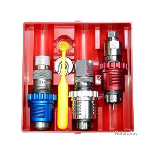 Jeu d'outils LEE 3P Carbure avec support de douilles 44 Special