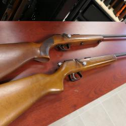 LOT DE 2 CARABINES DE JARDIN  MANU ARM  9MM ,et 12mm      MISE A PRIX 1 EUROS  SANS PRIX DE RESERVE