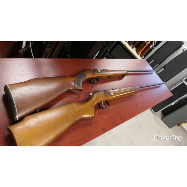 LOT DE 2 CARABINES DE JARDIN  MANU ARM  9MM ,et 12mm      MISE A PRIX 1 EUROS  SANS PRIX DE RESERVE