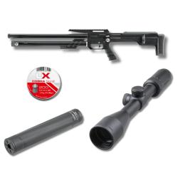 PACK CARABINE UX ZELOS PCP 5.5MM 16J UMAREX + LUNETTE + PLOMB