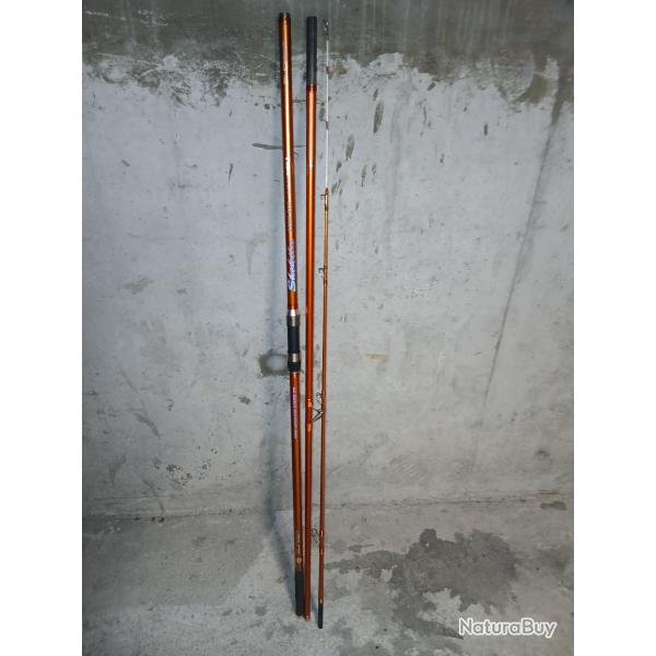 Canne surfcasting d'aisance 100/200g 4.20 carbone