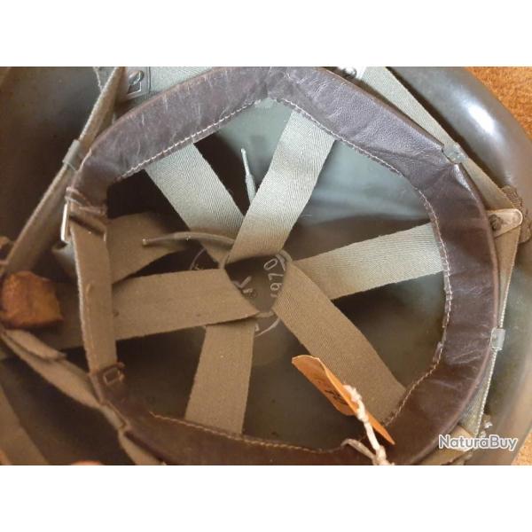 Vends liner pour casque fran�ais mod 51, fabrication annees 60/70