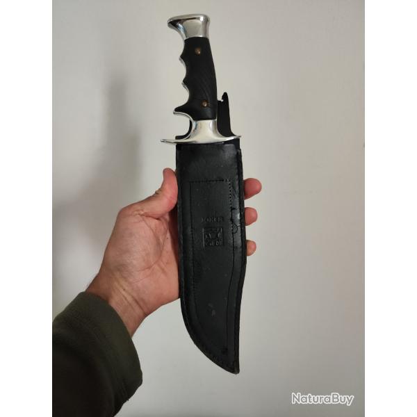 Dague Joker 330mm lame 210mm pointe cass�e, �tui passant cass�.