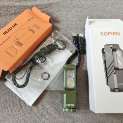 Lampe Torche Mini ST10 1000Lm &Eacute;clairage Avant Lat&eacute;ral Magnet *Ench&egrave;re* Tailcap VERT Outdoor Sofirn