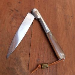 Ancien Couteau VENDETTA A.M Manche en Corne
