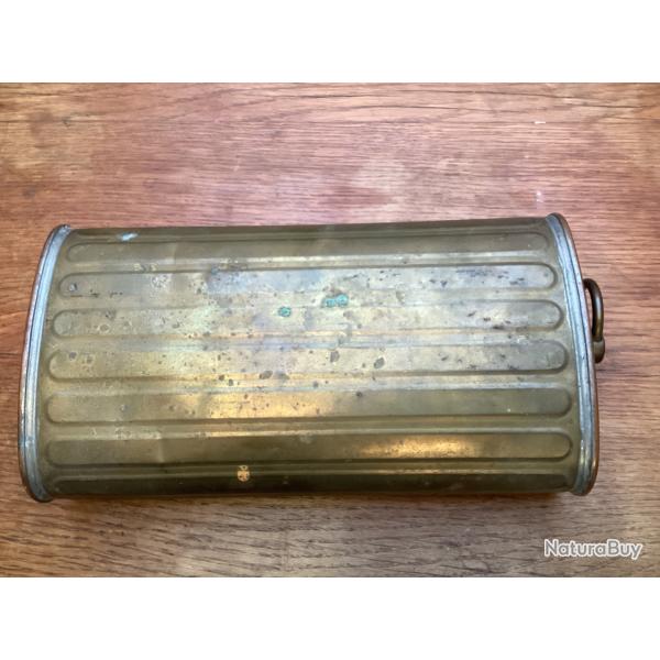 Gourde militaire en laiton d�but XX�me