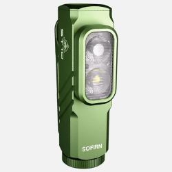 Mini Lampe Torche ST10 3 Sources Lumineuses 1000 Lm IPX6 Clip Magn&eacute;tique VERT SOFIRN