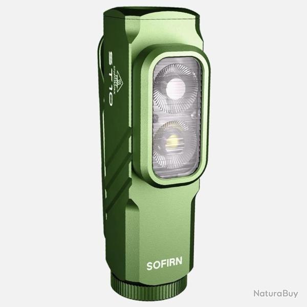 Mini Lampe Torche ST10 3 Sources Lumineuses 1000 Lm IPX6 Clip Magn�tique VERT SOFIRN