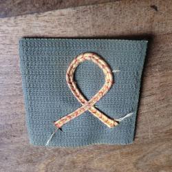 galon de poitrine velcro &eacute;l&eacute;ve officier